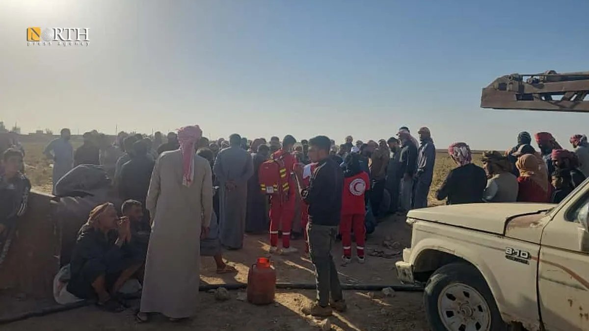 مأساة في الحسكة: استمرار جهود إنقاذ فتى عالق في بئر منذ أكثر من 24 ساعة