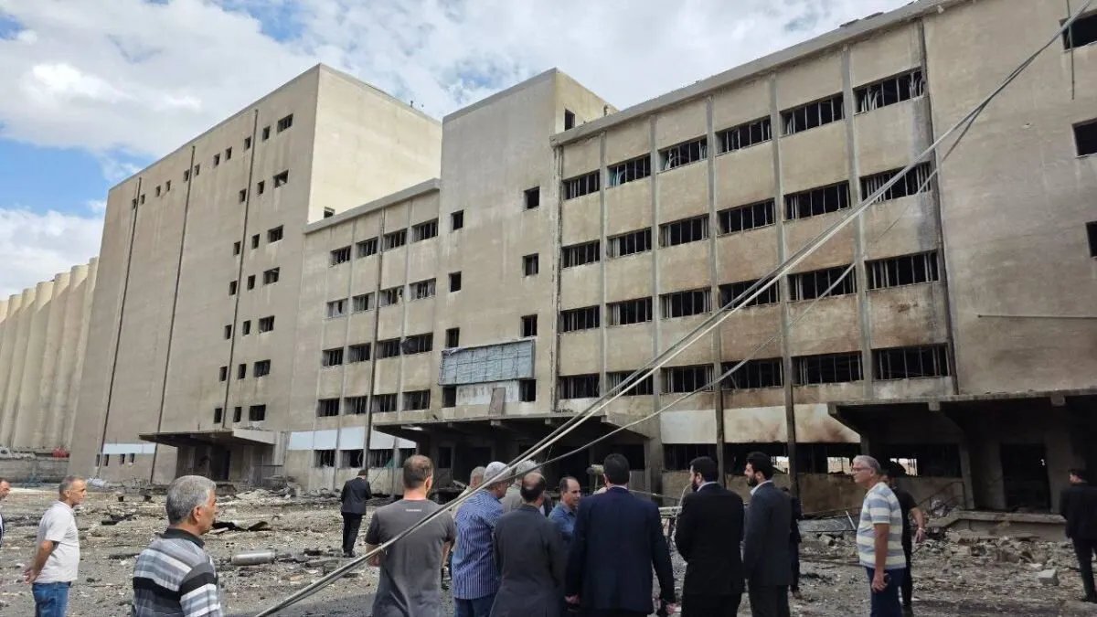 انفجار في صوامع السبينة بريف دمشق يخرج مطحنتين عن الخدمة وإصابة عمال