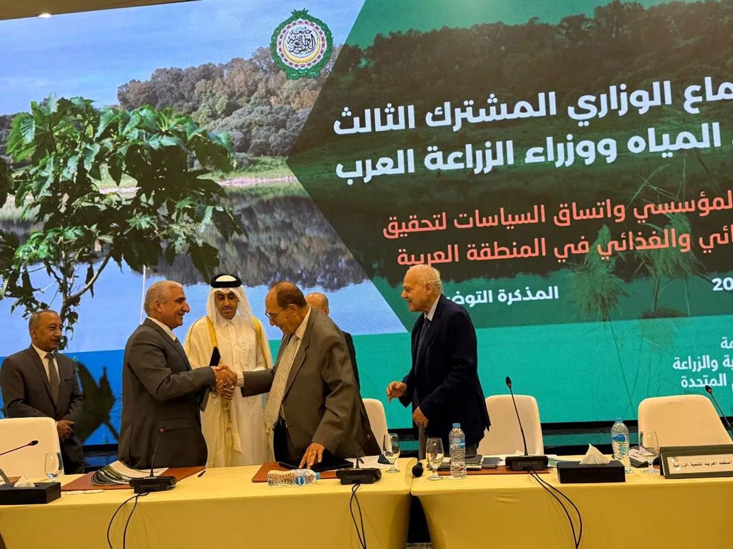 أكساد والمجلس العربي للمياه يوقعان بروتوكولاً لتعزيز التعاون في إدارة الموارد المائية