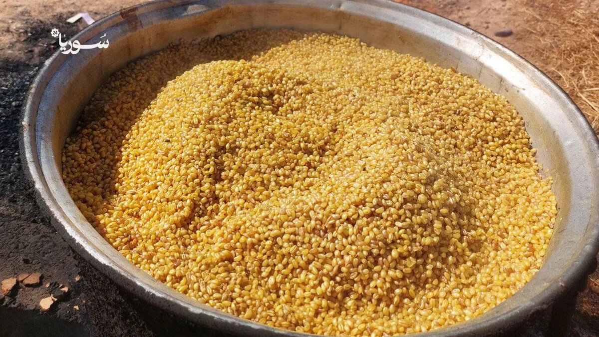 السليجة: صناعة البرغل التقليدية في أرياف الرقة.. بهجة وتراث