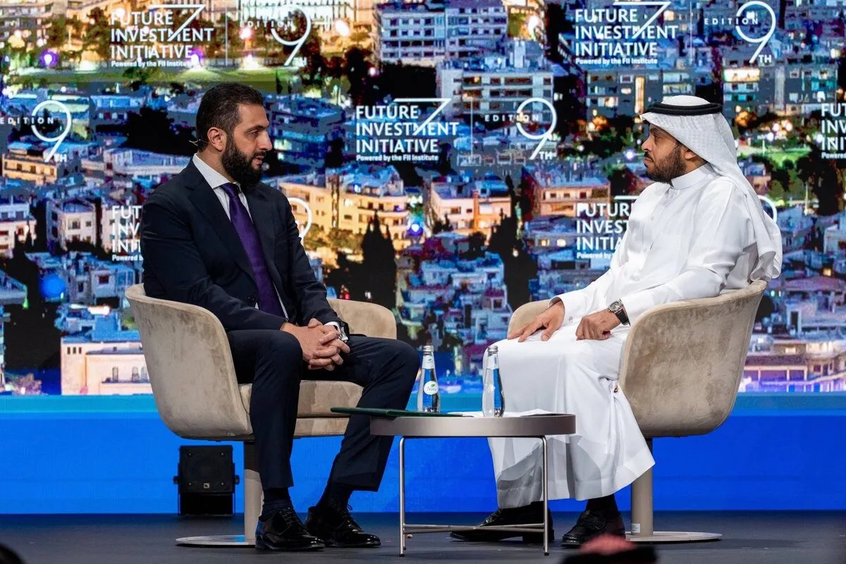 الشرع: الاستثمارات السعودية مفتاح مستقبل سوريا.. ورهاني على الشعب