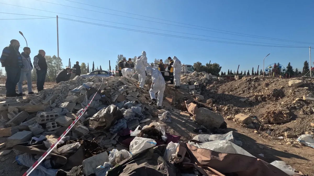 اكتشاف مقبرة جماعية في درعا: تفاصيل جديدة