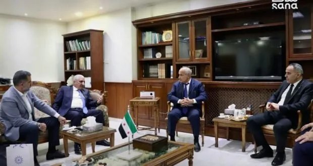 وزير الزراعة السوري يبحث مع مجموعة المناصير الأردنية فرصًا واعدة للاستثمار الزراعي