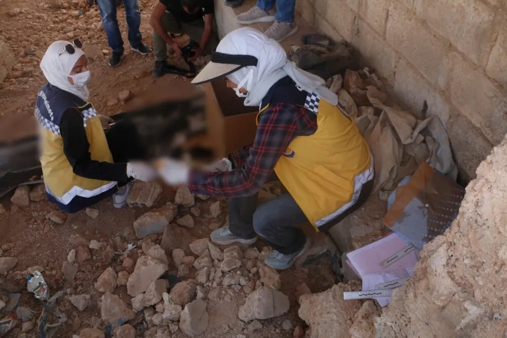 الكشف عن رفات خمسة أشخاص بالقرب من الغزلانية في ريف دمشق الشرقي: تفاصيل جديدة