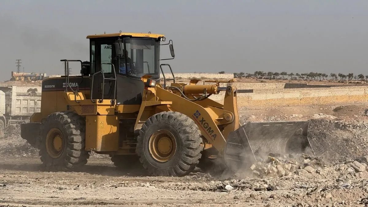 حلب: حملة مكثفة لإزالة مكب النفايات في الشيخ سعيد استجابة لشكاوى الأهالي