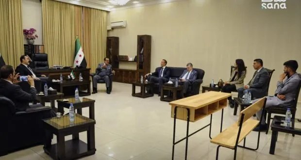 الحبتور ووزير التربية السوري يبحثان تفاصيل مبادرة توفير 100 ألف مقعد مدرسي