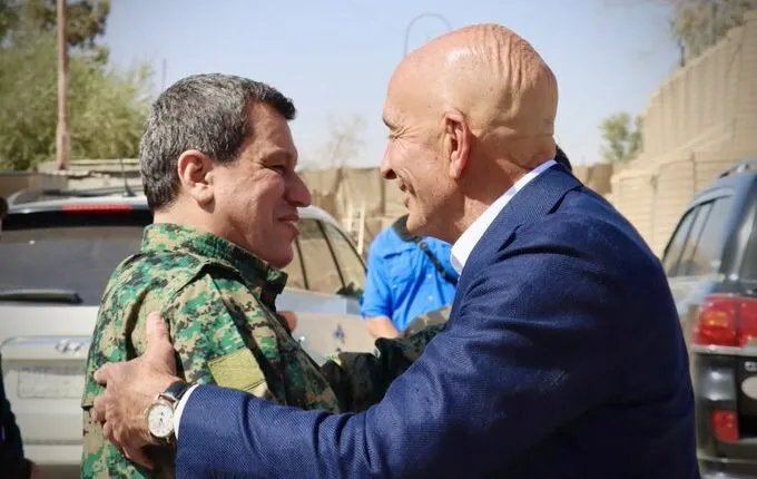 مظلوم عبدي يكشف تفاصيل مكالمته مع باراك حول نتائج اجتماع ترامب والشرع