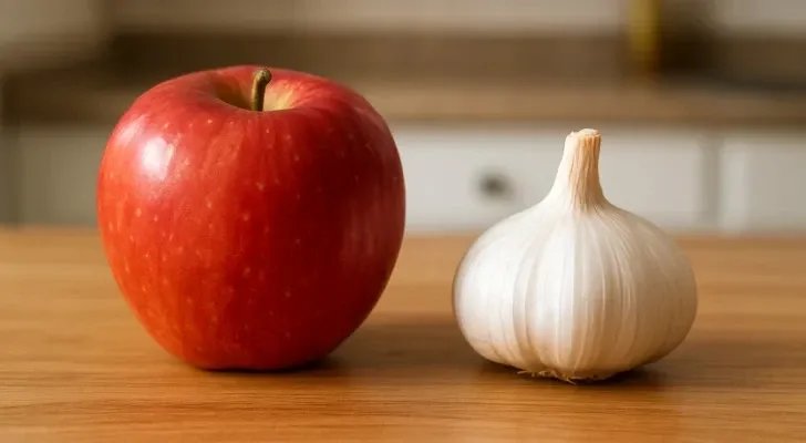 وداعاً لرائحة الثوم: تفاحة واحدة هي الحل الطبيعي الأمثل
