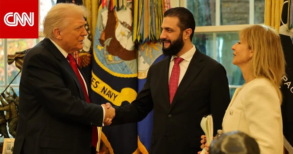 ترامب يشيد بالشرع بعد لقائهما في البيت الأبيض: 'قائد قوي وسنبذل قصارى جهدنا لإنجاح سوريا'