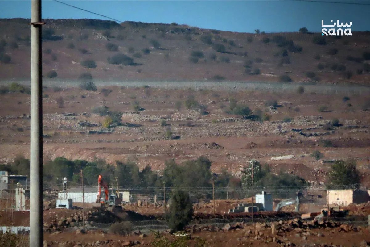 تصعيد إسرائيلي: تجريف أراض زراعية في صيدا الحانوت بالقنيطرة واستهداف تل الأحمر