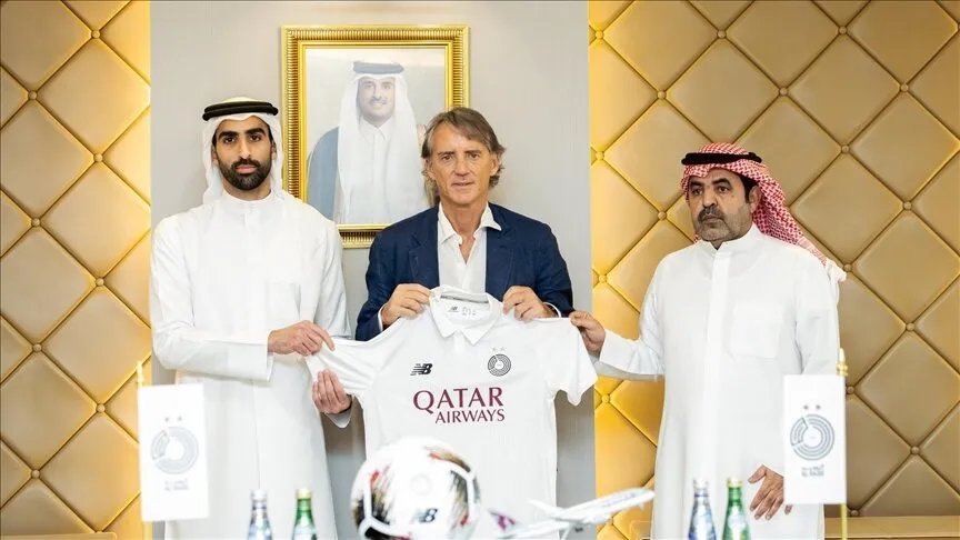 رسميًا: روبرتو مانشيني يقود السد القطري خلفًا لسانشيز