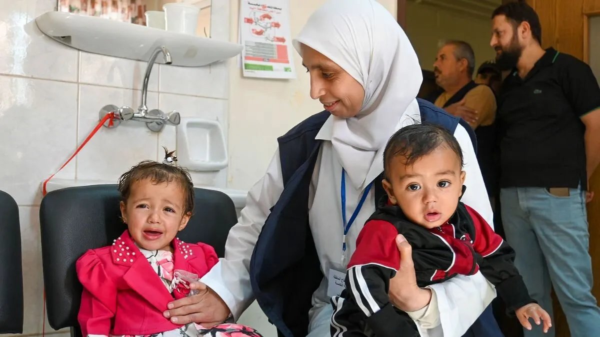 يونيسف تسلم سوريا لقاحات أساسية تكفي نصف مليون طفل بدعم كوري