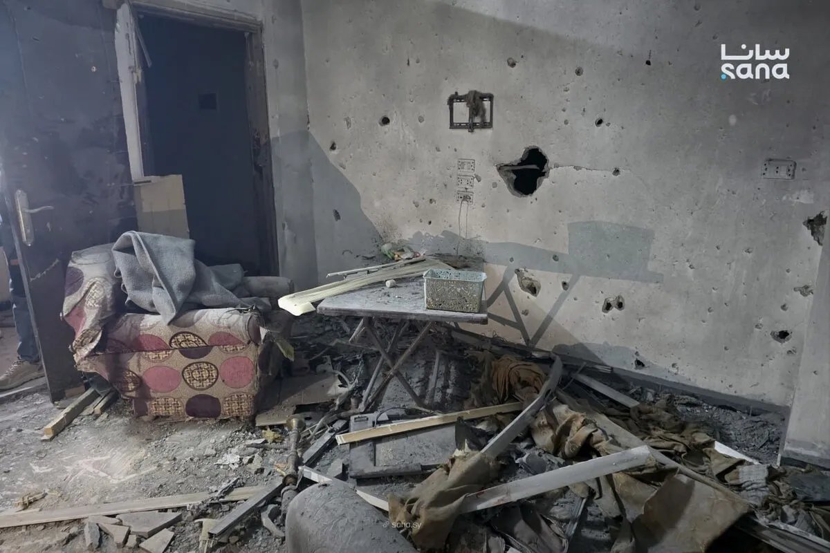 إصابة امرأة في اعتداء صاروخي على منطقة المزة بدمشق والتحقيقات جارية