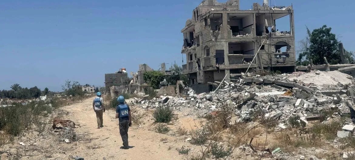 الأمم المتحدة تحذر: الذخائر غير المنفجرة تهدد حياة الفلسطينيين في قطاع غزة