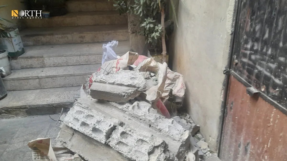 مأساة في المزة 86 بدمشق: صاروخ يودي بحياة امرأة ويخلف دماراً واسعاً