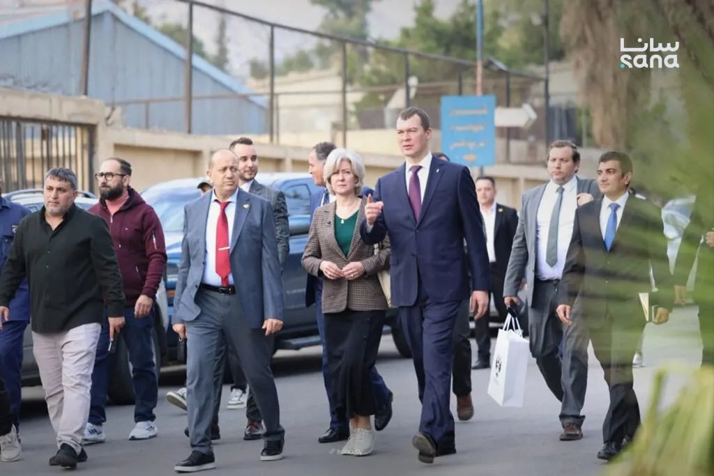 وزيرا الرياضة السوري والروسي يبحثان تعزيز التعاون وتطوير المشاريع الرياضية المشتركة