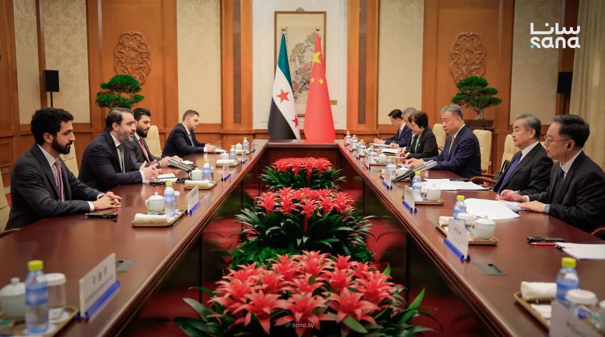 سوريا والصين تعززان التعاون في إعادة الإعمار وتعميق الشراكة الاستراتيجية