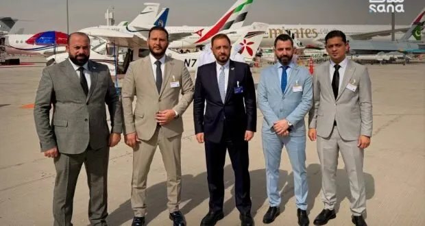 سوريا تعزز حضورها في قطاع الطيران بمعرض دبي للطيران 2025