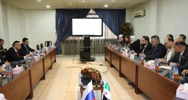 وزيرا الأشغال السوري والروسي يبحثان آفاق التعاون في قطاع الإسكان وإعادة الإعمار