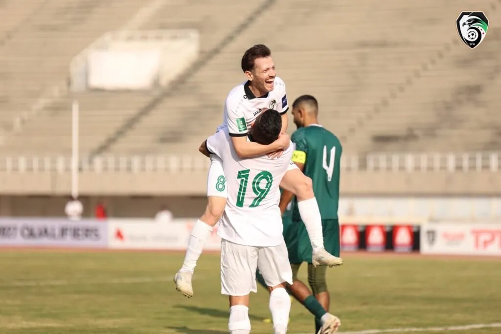 خماسية نظيفة: المنتخب السوري يكتسح باكستان في تصفيات كأس آسيا 2027