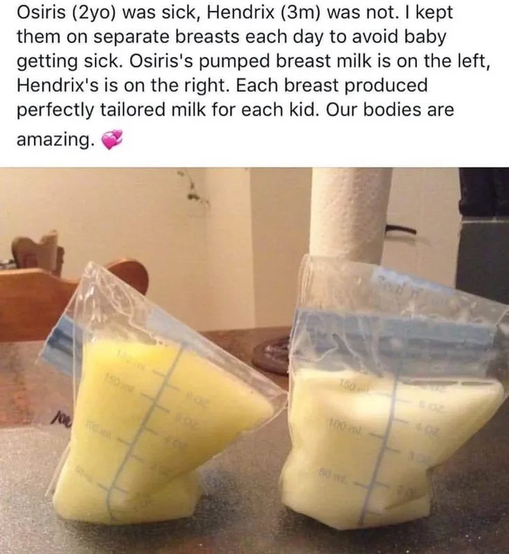 معجزة الرضاعة الطبيعية: كيف يكيّف حليب الأم نفسه لتلبية احتياجات طفلك الفريدة؟