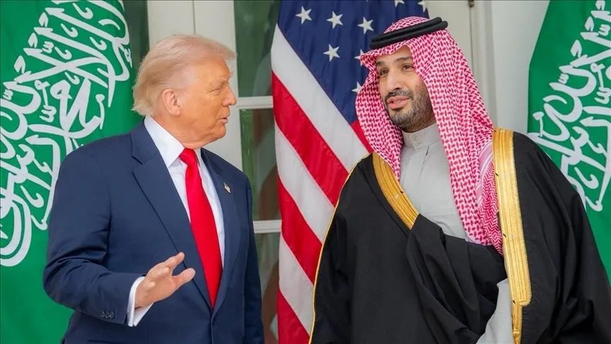 محمد بن سلمان يدعو لحل الدولتين ويكشف عن استثمار تريليون دولار في أمريكا