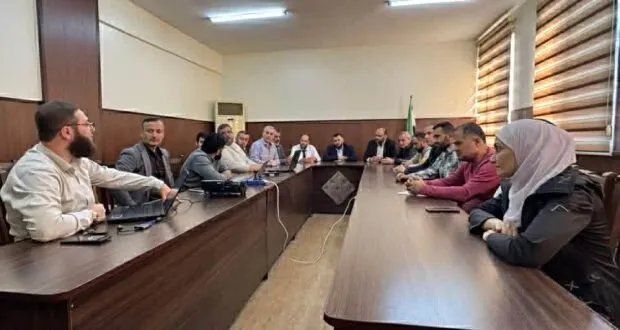 طرطوس: بحث تطوير أداء العاملين في مديرية التربية بالتعاون مع وزارة التنمية الإدارية