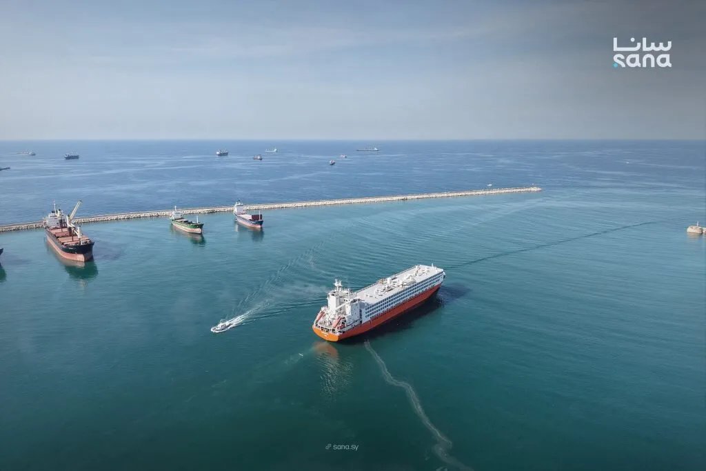 إنجاز سوري: أول باخرة لنقل المواشي تنطلق من طرطوس إلى البرازيل