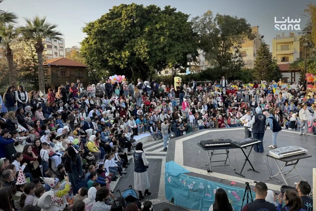 اللاذقية تحتفل باليوم العالمي للطفل بفعالية ترفيهية برعاية موزاييك ويونيسيف