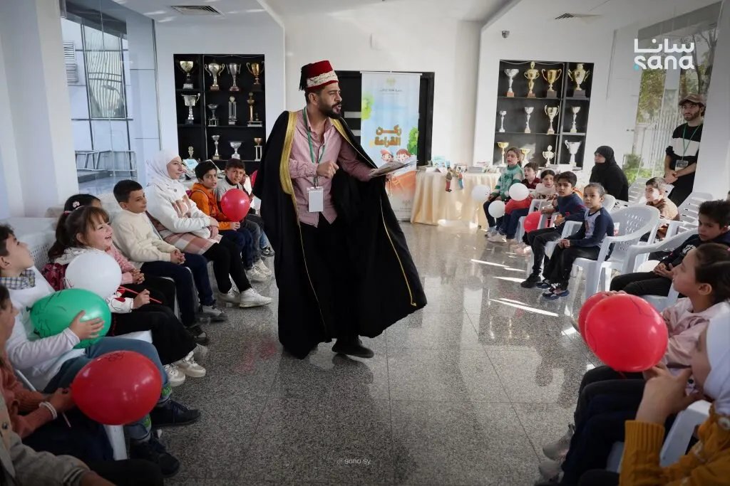 دمشق تحتفل باليوم العالمي للطفل بفعاليات ترفيهية وتعليمية للأطفال