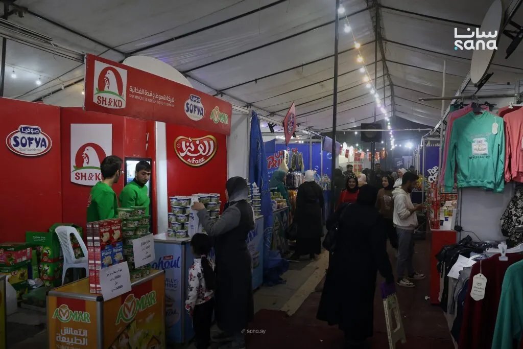 إقبال كبير على مهرجان "صنع في سوريا" في عربين: دعم الصناعة الوطنية بأسعار تنافسية