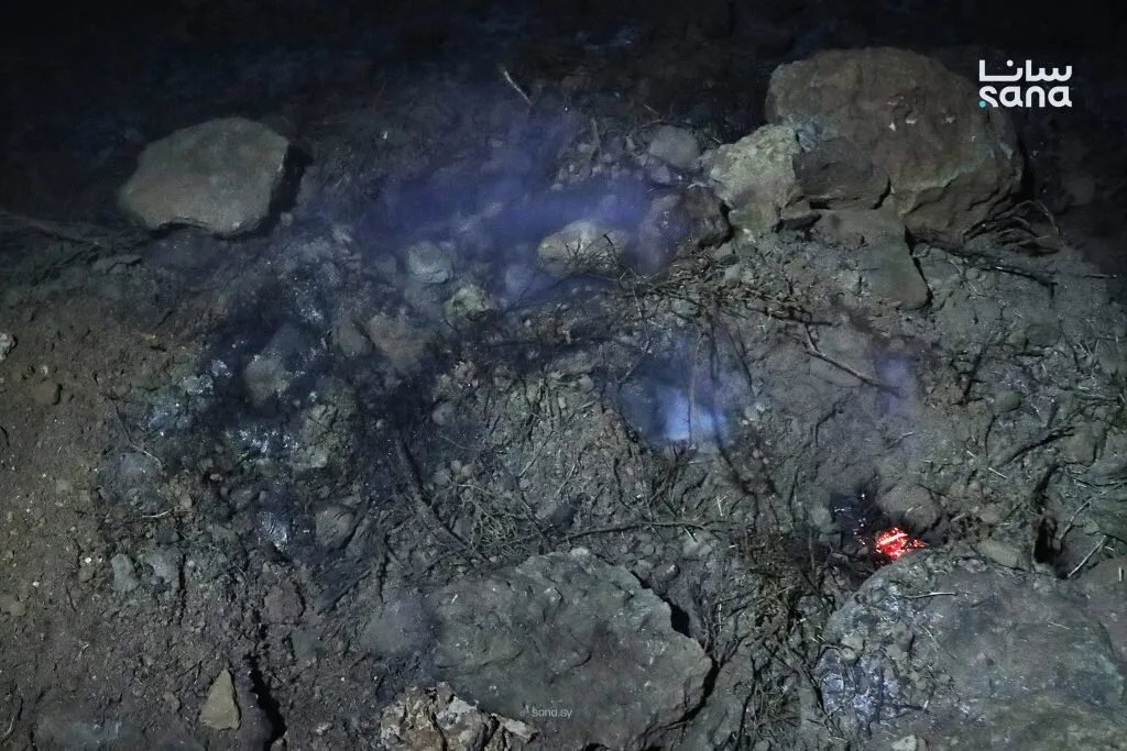 السيطرة على حريق قرب قرية المرانة بريف حمص الغربي دون خسائر بشرية