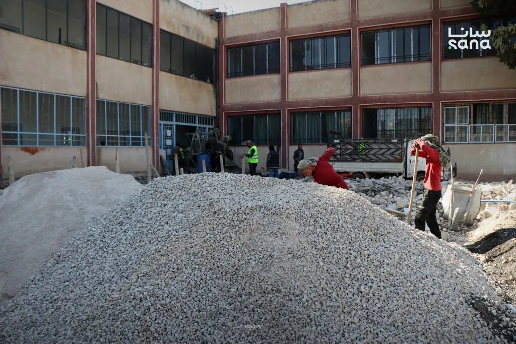 اليونيسف تدعم إعادة تأهيل أربع مدارس في ريف السويداء الغربي