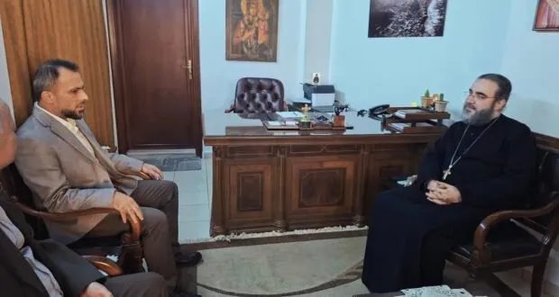 اتحاد عمال طرطوس يعزز التعاون المجتمعي بزيارة مطرانية الروم الأرثوذكس والمجلس الإسلامي الإسماعيلي