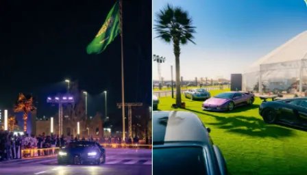 مهرجان WOW بالرياض: معرض سفن كونكورس للسيارات الفاخرة يخطف الأنظار