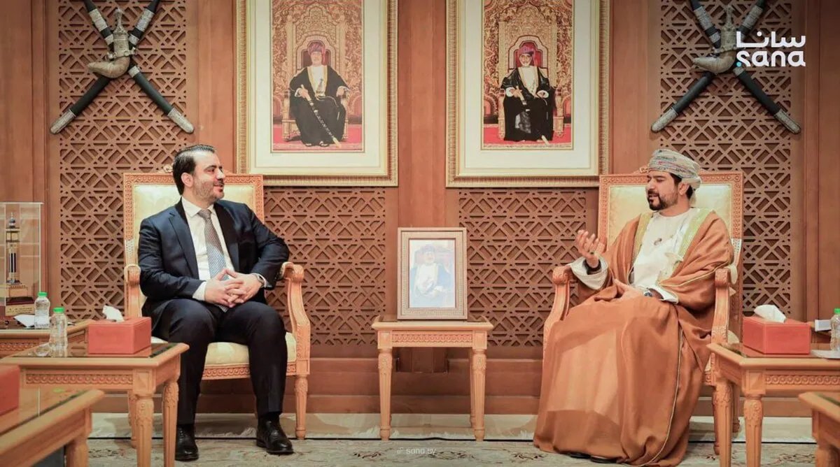 وزير الخارجية السوري يبحث تعزيز التبادل التجاري مع نظيره العماني في مسقط