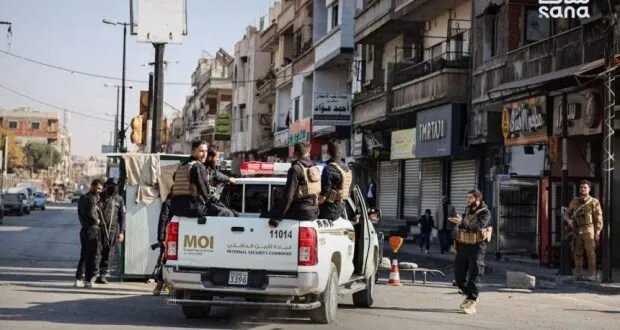 الداخلية السورية تعزز الأمن في جنوب حمص بعد جريمة زيدل لمنع الفتنة الطائفية