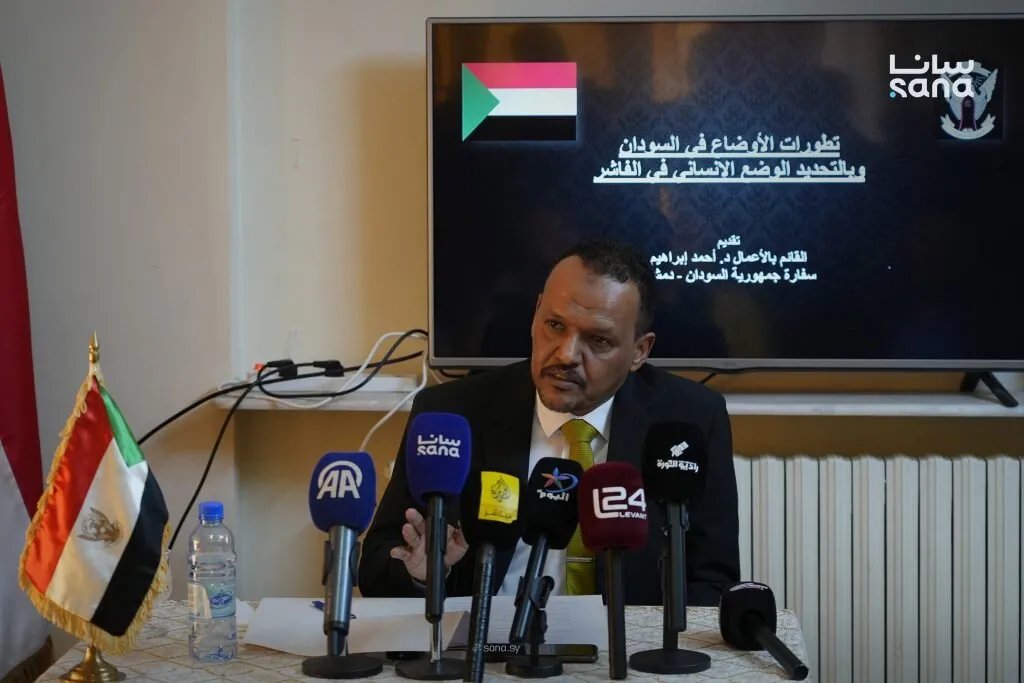 السودان: القائم بأعمال السفارة في دمشق يتهم قوات الدعم السريع بارتكاب جرائم ضد الإنسانية في الفاشر