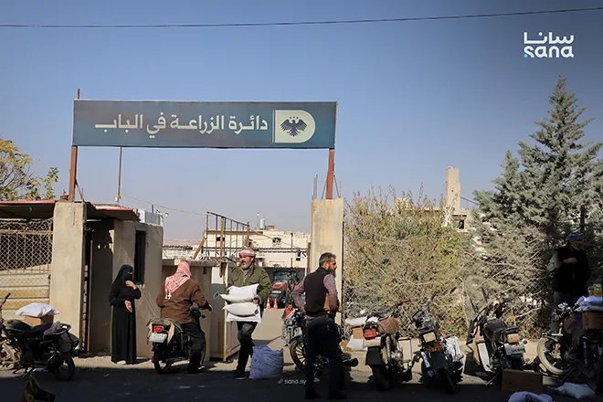 برنامج الأغذية العالمي يوزع مساعدات عاجلة لمزارعي الباب المتضررين من الجفاف