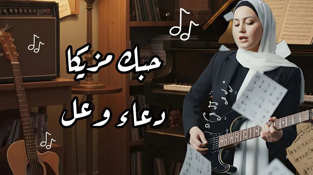 دعاء وعل تحوّل الحب إلى نغم: إطلاق أغنية "حبك مزيكا" الجديدة