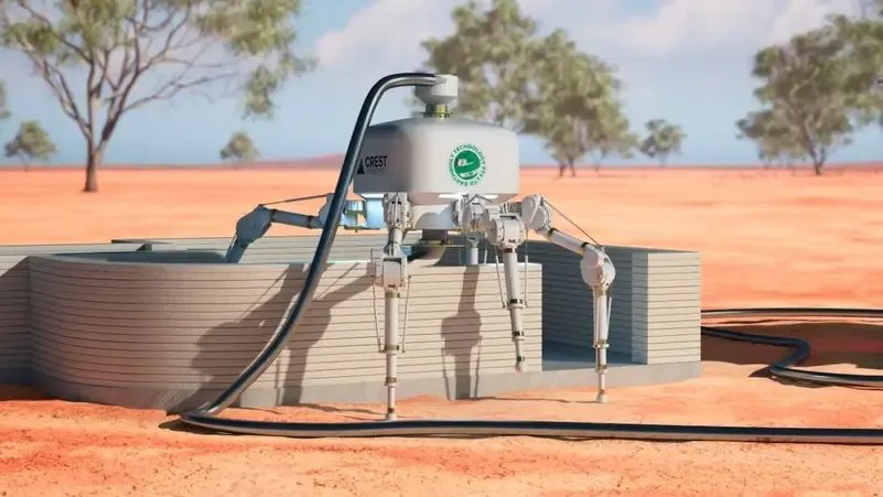 روبوت "شارلوت" الأسترالي ينجز منزلاً كاملاً بتقنية الطباعة ثلاثية الأبعاد في 24 ساعة