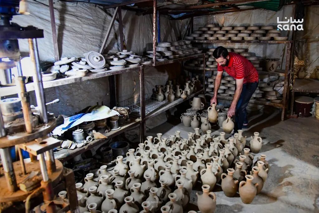 الفخار السوري: حرفة عريقة تتألق بين أصالة الماضي وإبداعات الحاضر