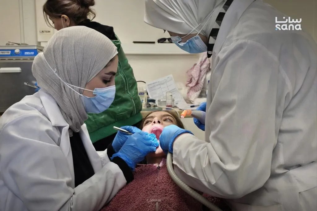 حملة وقائية علاجية واسعة لطلاب مدارس حي التضامن بدمشق