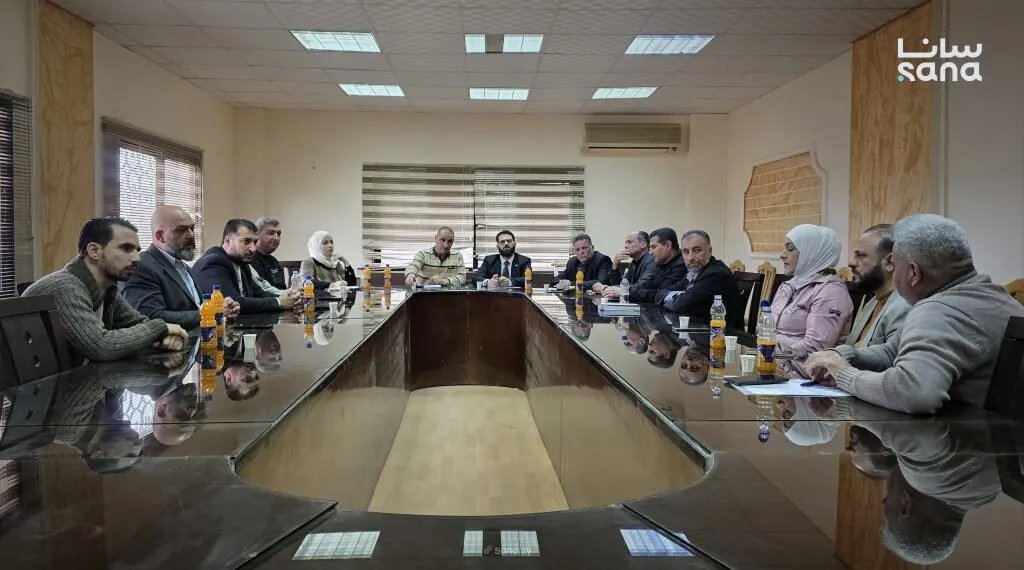 زراعة درعا تبحث آليات تسهيل القرض الحسن للفلاحين ودعم الإنتاج الزراعي