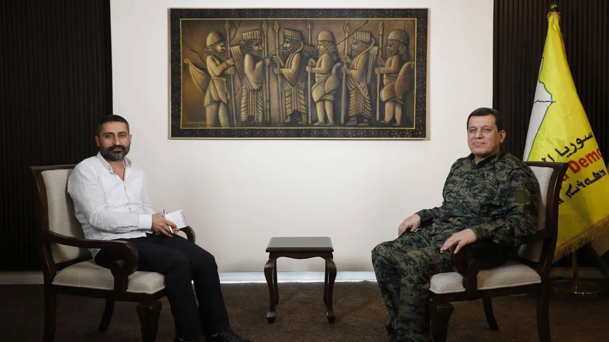 مظلوم عبدي يحدد أولويات قوات سوريا الديمقراطية في المفاوضات المرتقبة مع دمشق