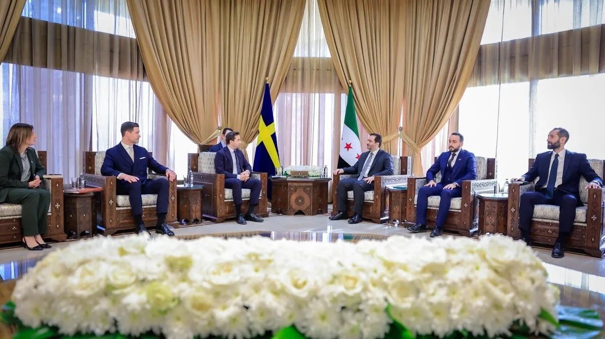 زيارة رسمية لوزيرين سويديين إلى دمشق لبحث التعاون وعودة اللاجئين