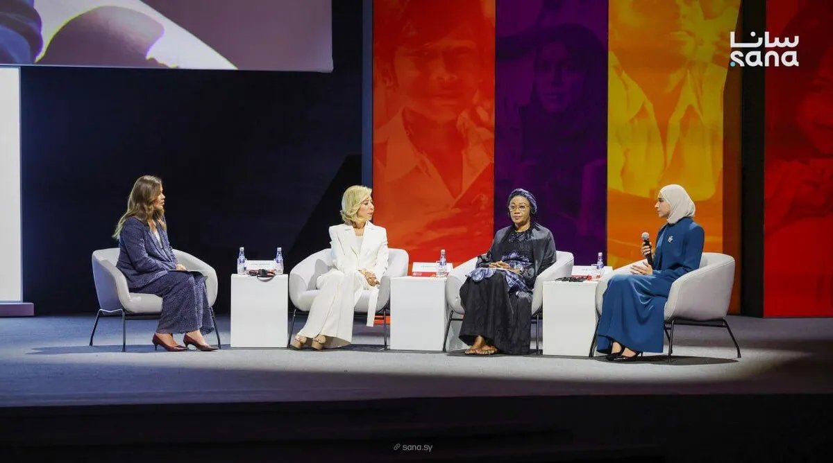 السيدة الدروبي في قمة وايز 2025: المعرفة أساس نهضة سوريا ومستقبلها
