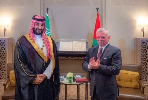 العاهل الأردني وولي العهد السعودي يبحثان تعزيز الاستقرار الإقليمي وتوسيع التعاون الثنائي