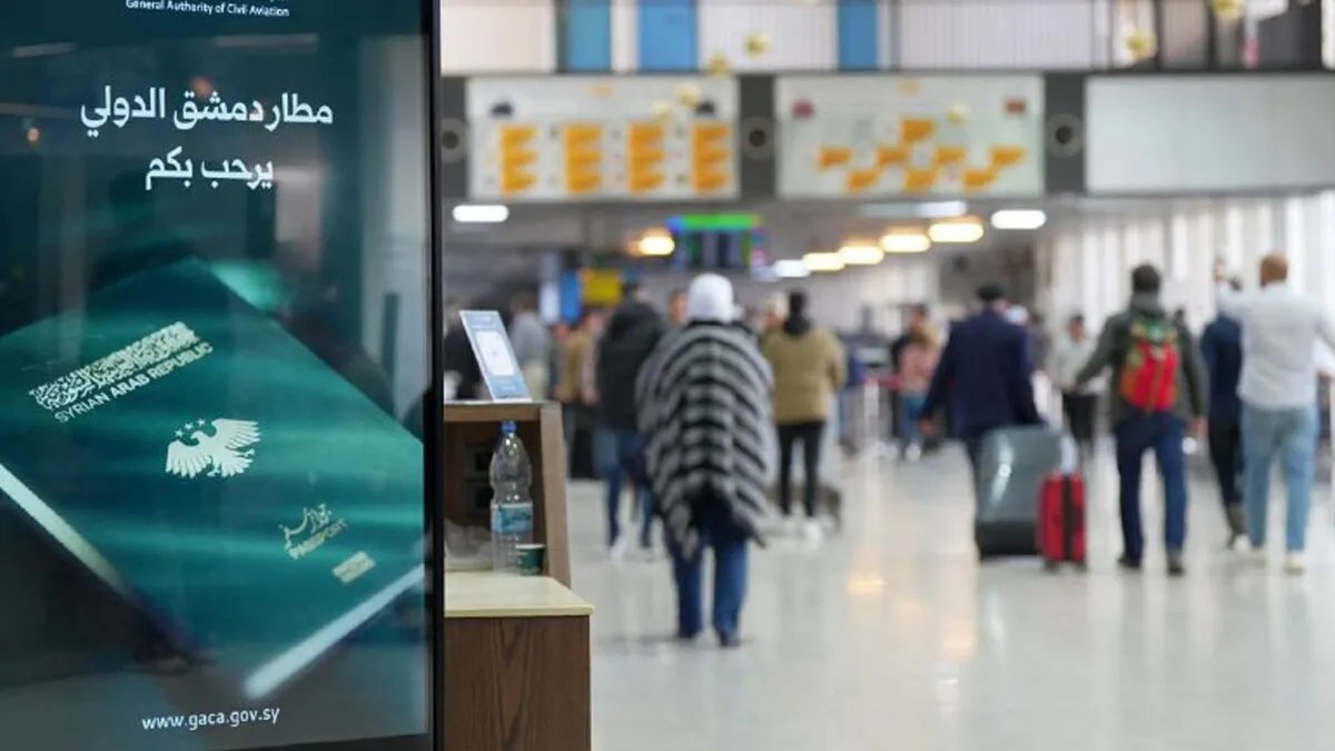 انتظام حركة الطيران في مطار دمشق الدولي بعد تحسن الأحوال الجوية