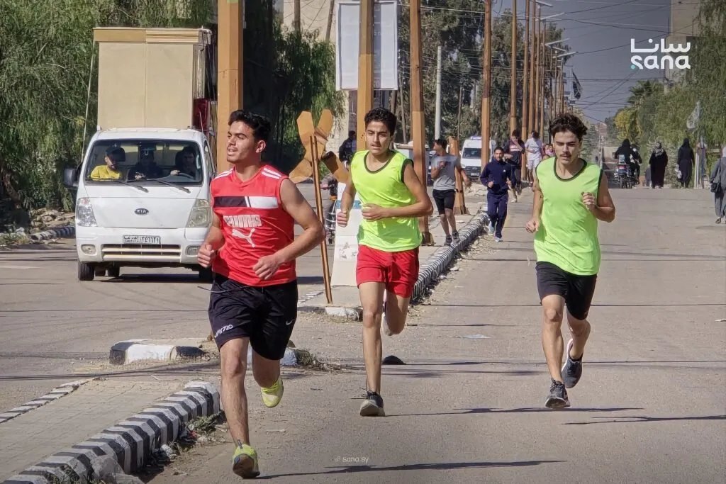 بصرى الشام تحتفل بذكرى التحرير ببطولة ضاحية للجري